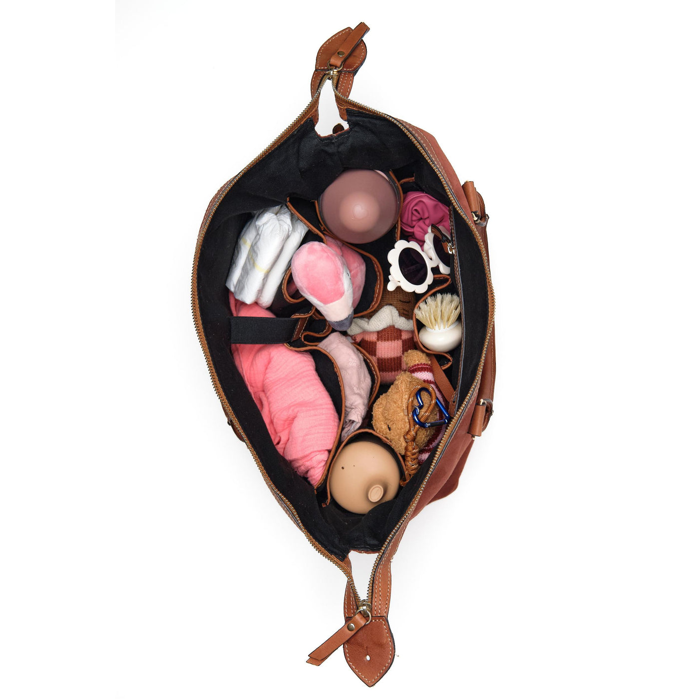 JOSEFINA TOTE LARGE BROWN