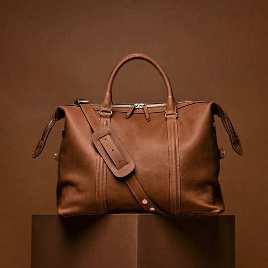JOSEFINA XL CABIN TRAVEL BAG BROWN – Josefina Bags