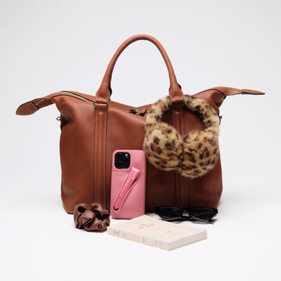 JOSEFINA TOTE LARGE BROWN