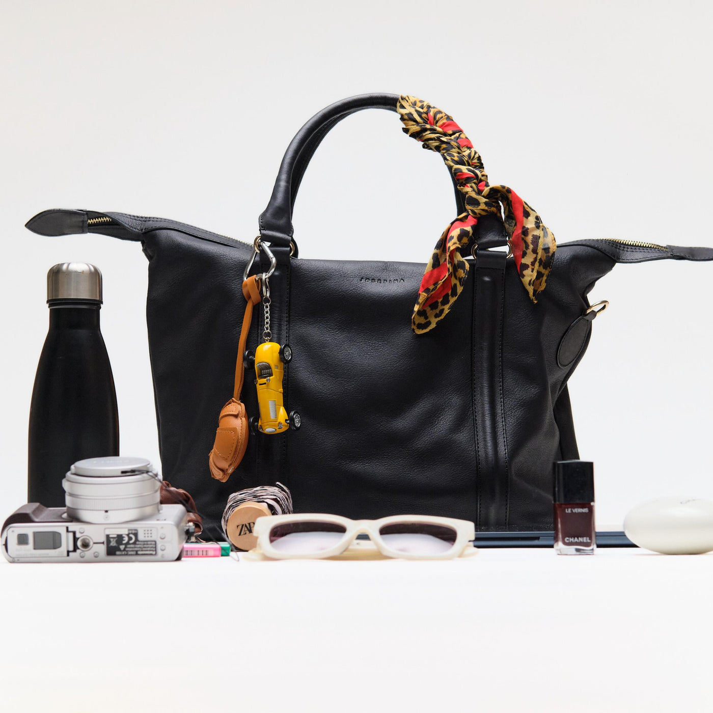 JOSEFINA TOTE LARGE BLACK