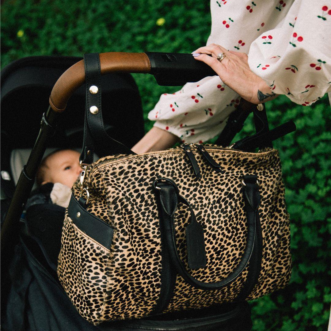 JOSEFINA LARGE POLKA DOTS BEIGE – Josefina Bags