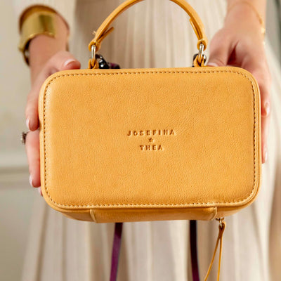 THEA JEWELRY X JOSEFINA MUSTARD-YELLOW JEWEL BOX