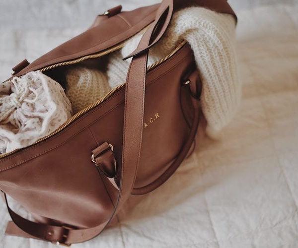 JOSEFINA XL CABIN TRAVEL BAG BROWN – Josefina Bags