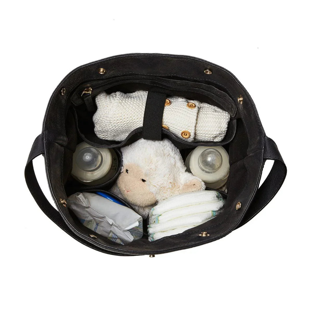 JOSEFINA BACKPACK BLACK FUNTASIA TIGERS – Josefina Bags